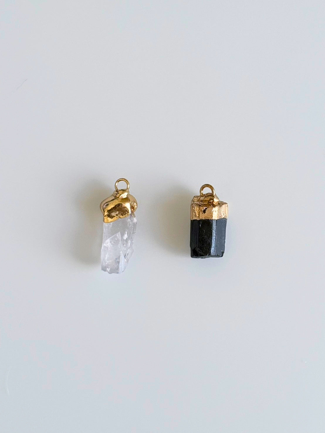04/02 Clear Quartz / Black Tourmaline