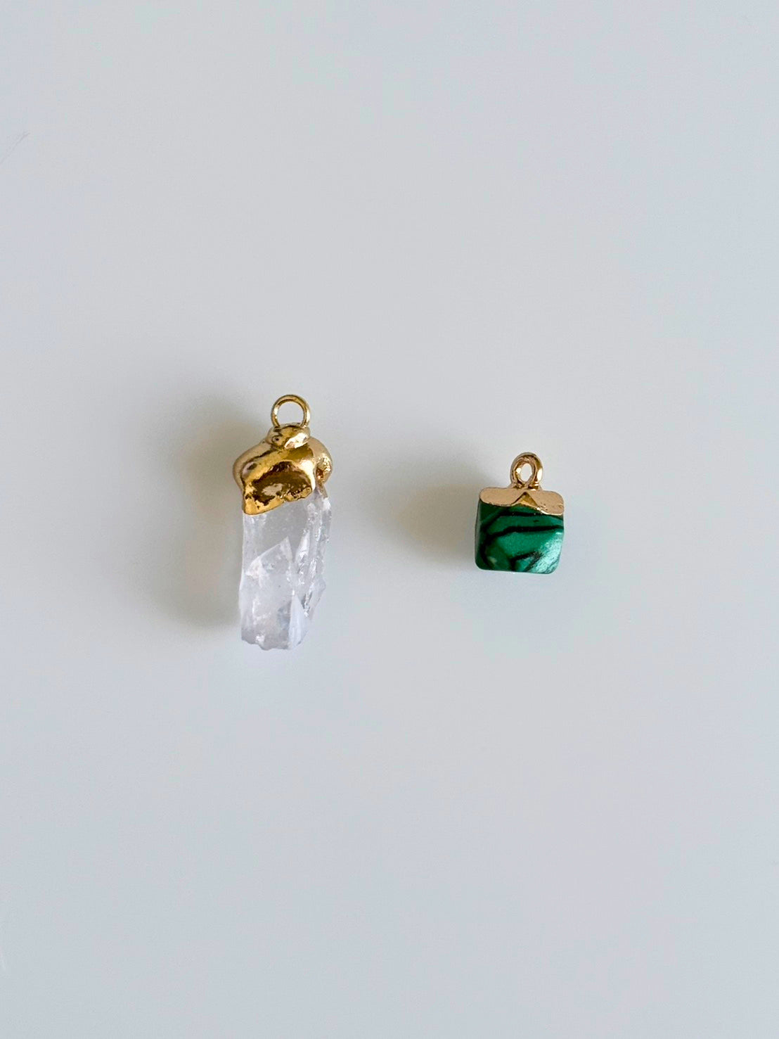 04/07 Clear Quartz / Malachite