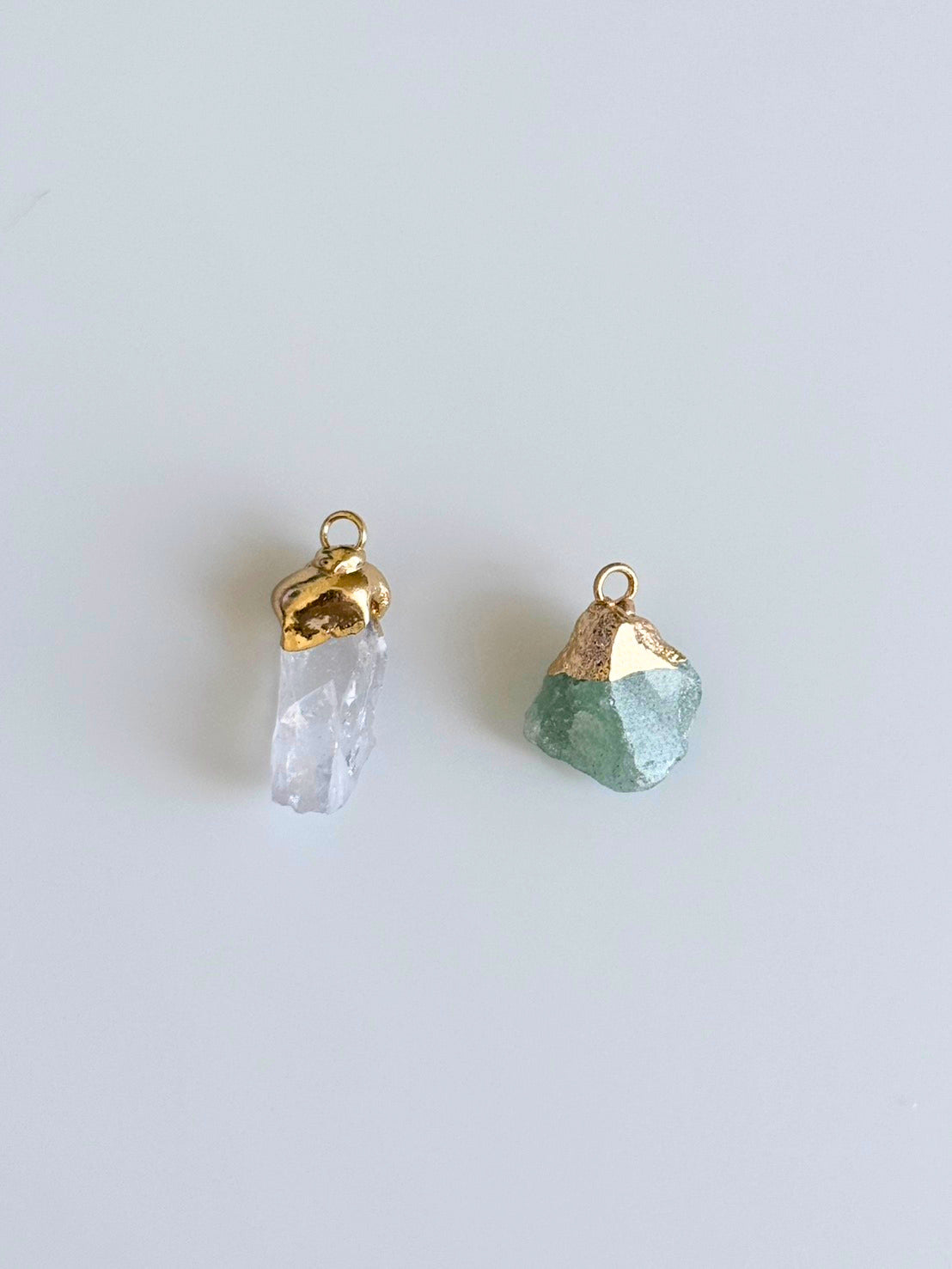 04/08 Clear Quartz / Green Aventurine