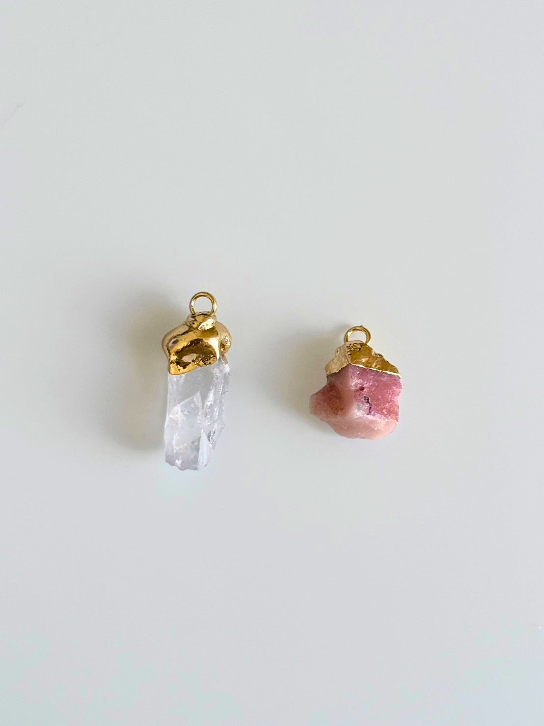 04/10 Clear Quartz / Pink Opal