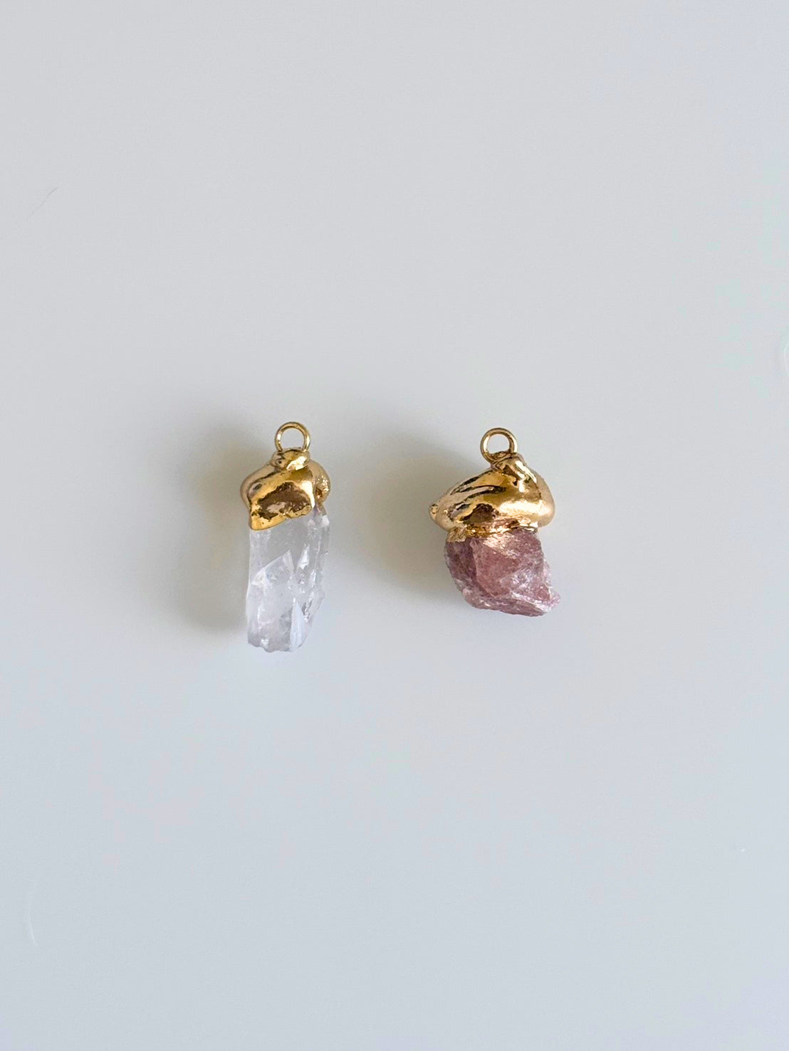04/11 Clear Quartz / Strawberry Quartz