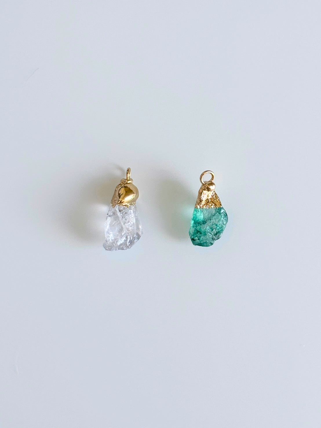 04/25 Clear Quartz / Emerald