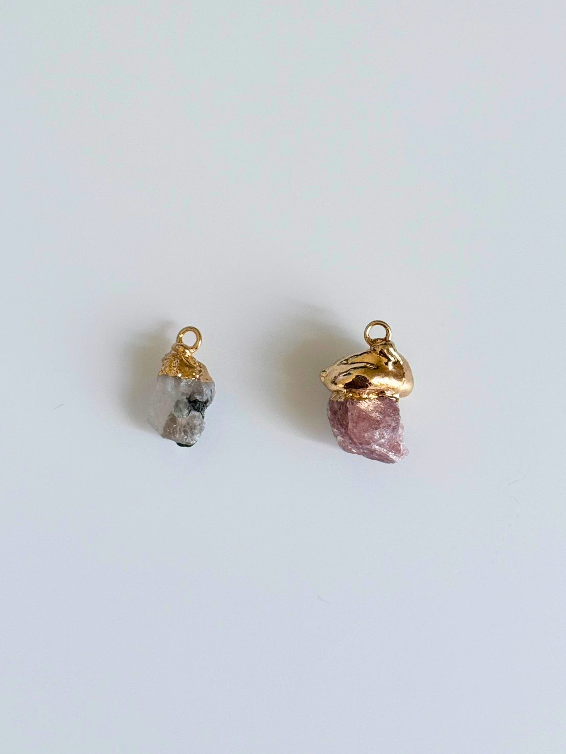 06/11 Moonstone / Strawberry Quartz