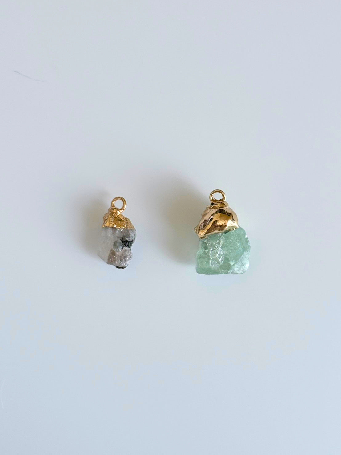 06/24 Moonstone / Green Fluorite