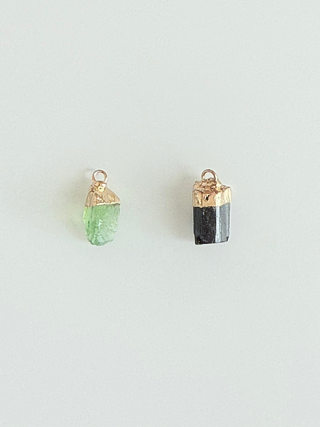 08/02 Peridot / Black Tourmaline