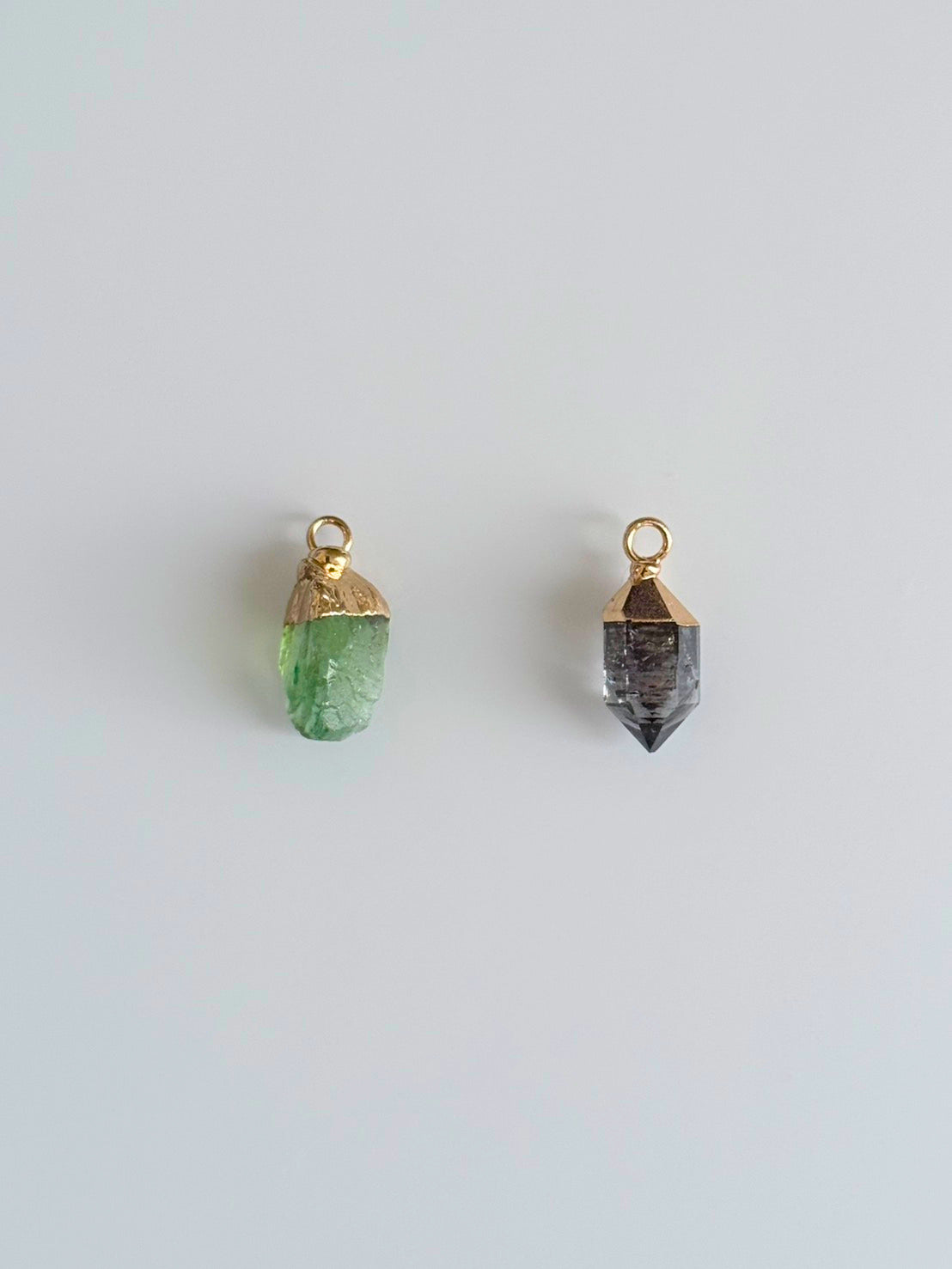 08/15 Peridot / Herkimer Diamond