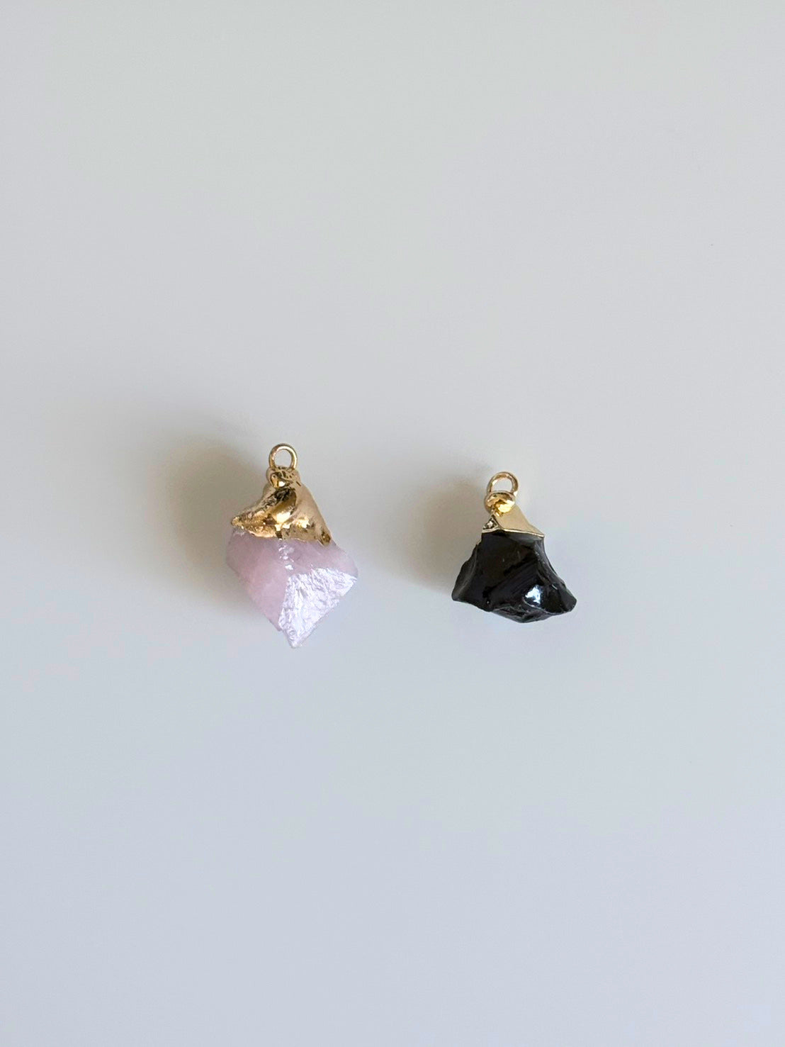 10/01 Rose Quartz / Black Obsidian