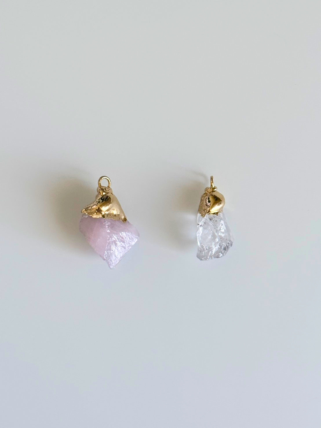 10/14 Rose Quartz / Clear Quartz