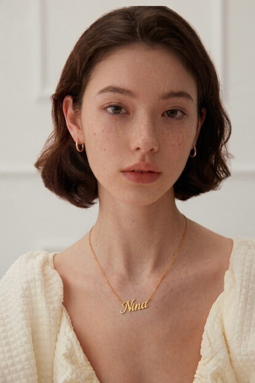 S925 Sterling Silver Custom Name Necklace