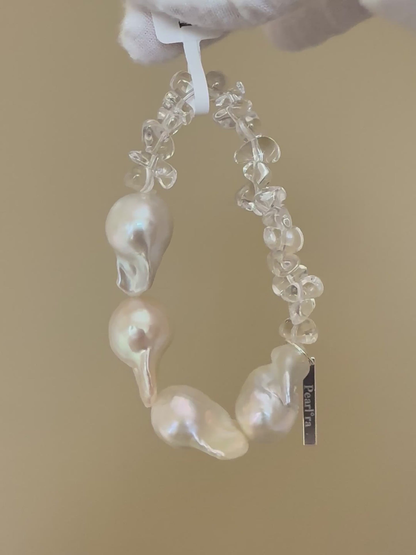 FREYA FROST BAROQUE PEARL BRACELET